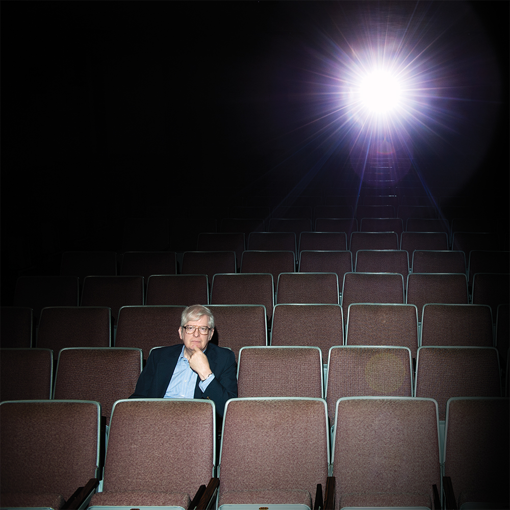 Richard Hansen, Theatre & Dance faculty, in the KUC Theatre for the Honors College Magazine.