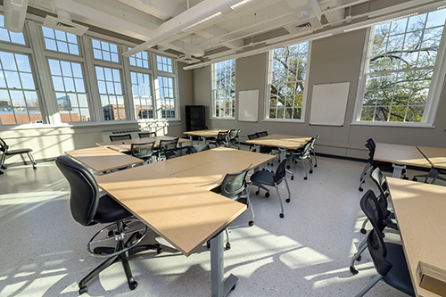 Renovations of Wiser Patten and Davis Science Buildings.