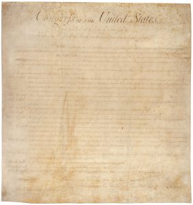 Bill of Rights, 1791 post treatment 00306_2003_001